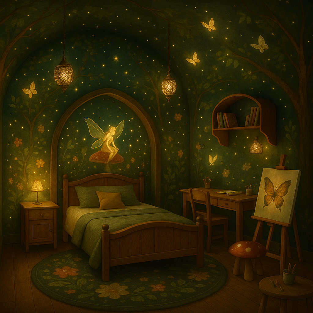 Create a Dream Fairyland Bedroom for a Creative Child: Noor’s Enchanted ...